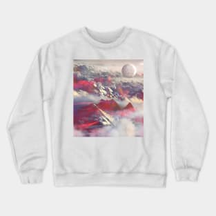 Above the clouds Crewneck Sweatshirt